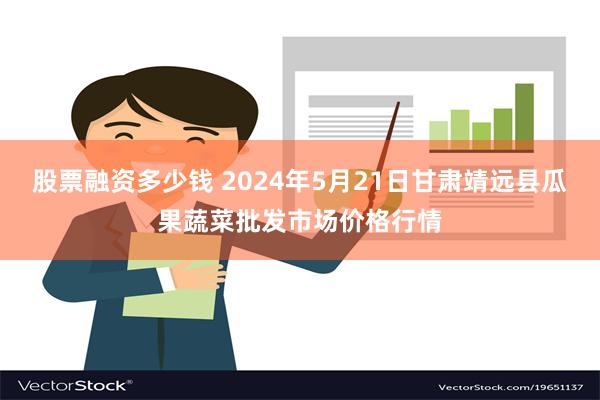 股票融资多少钱 2024年5月21日甘肃靖远县瓜果蔬菜批发市